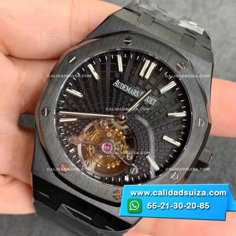 Audemars Royal Oak Tourbillon 41mm Negro PVD