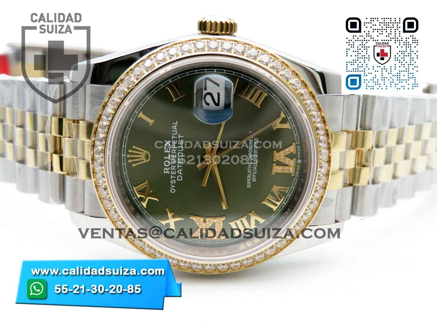 Rolex Datejust 36mm Diamantes Oro Amarillo - Image 2