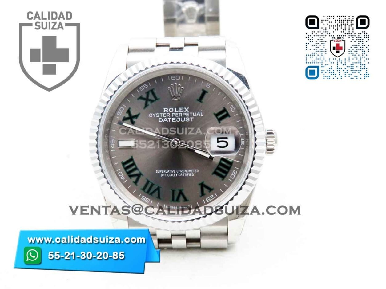 Rolex Datejust wimbledon 41mm