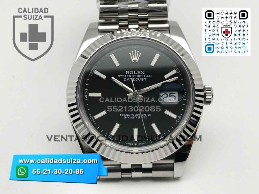 Rolex Datejust 41mm Dial Negro