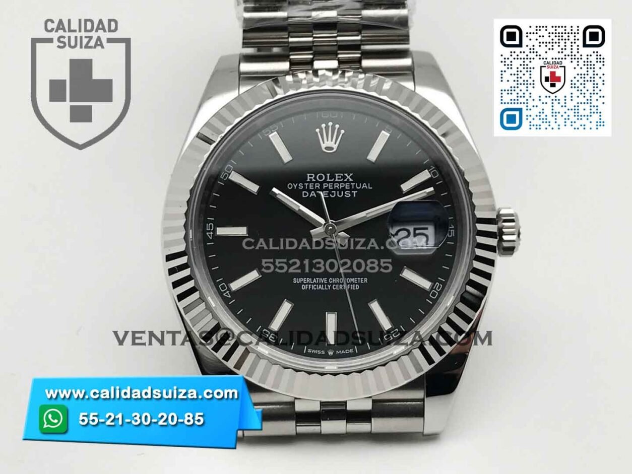 Rolex Datejust 41mm Dial Negro