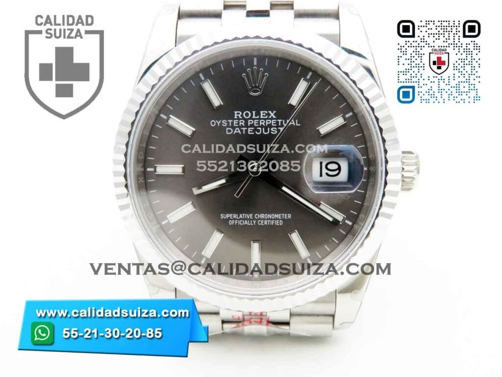 Rolex Datejust Dial Gris 36mm