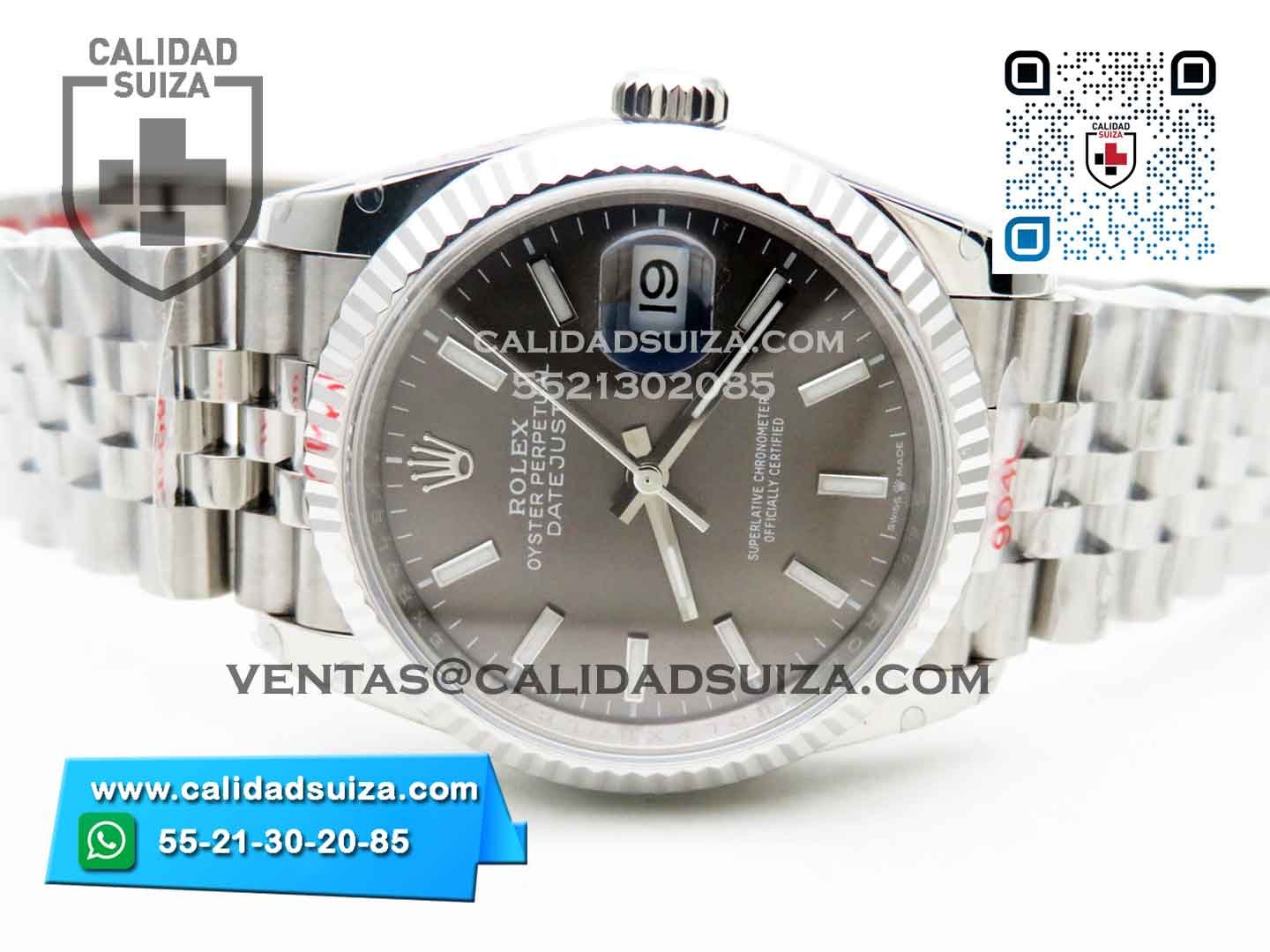 Rolex Datejust Dial Gris 36mm - Image 2