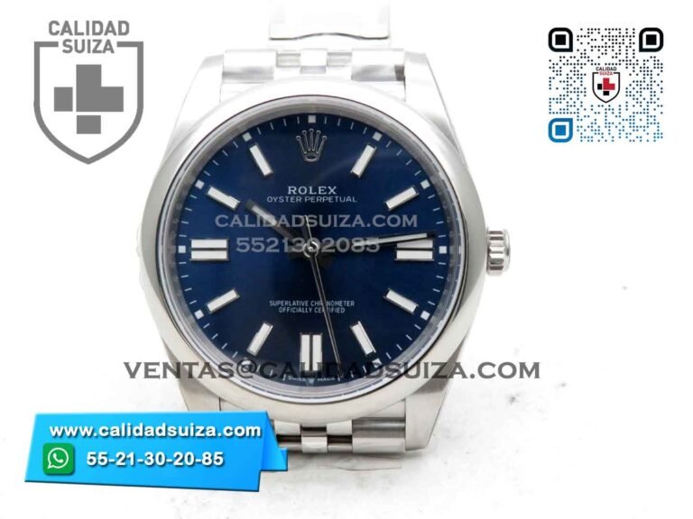 Rolex Oyster Perpetual 41mm Azul