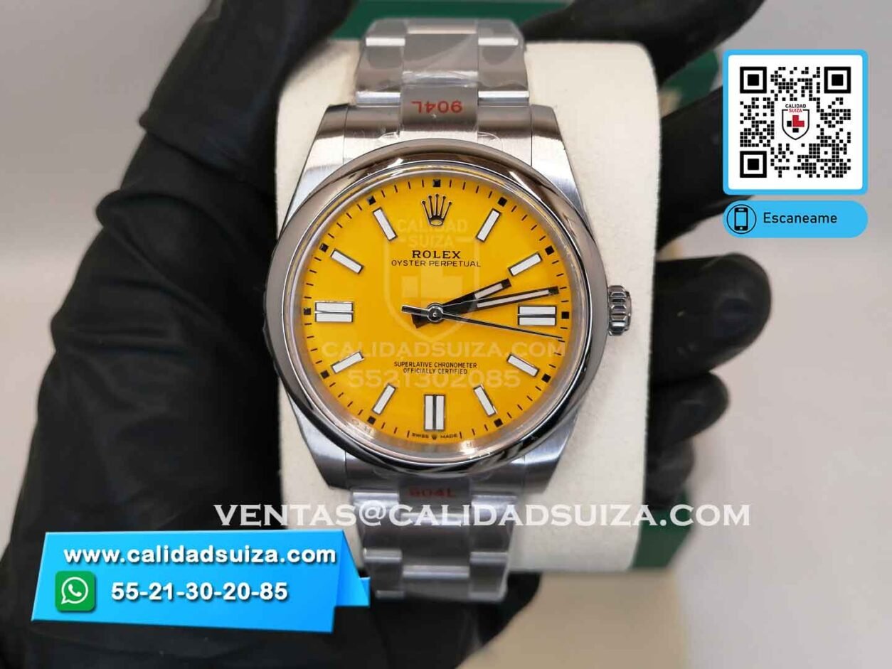 Rolex Oyster Perpetual Amarillo 41mm