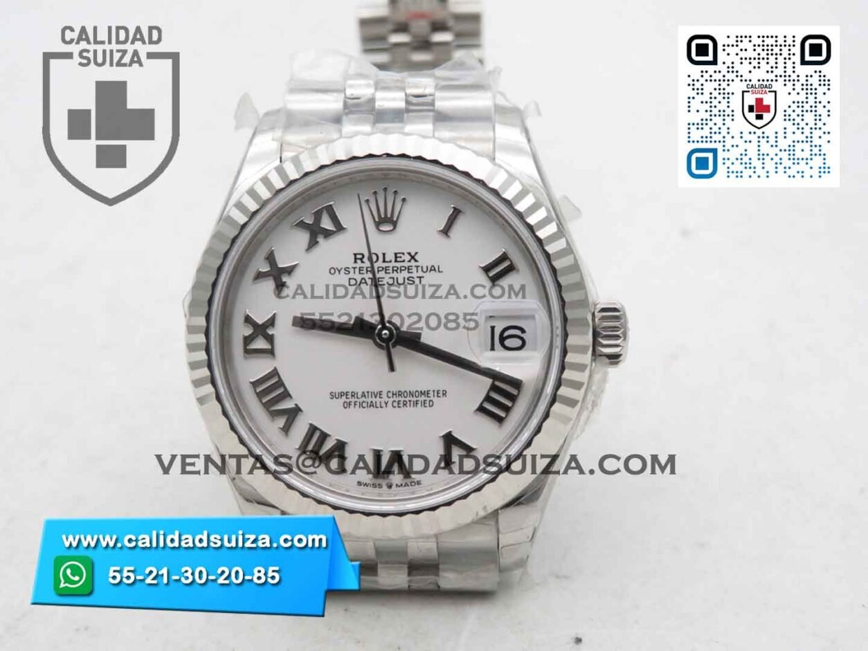 Rolex Datejust Dial blanco 41mm