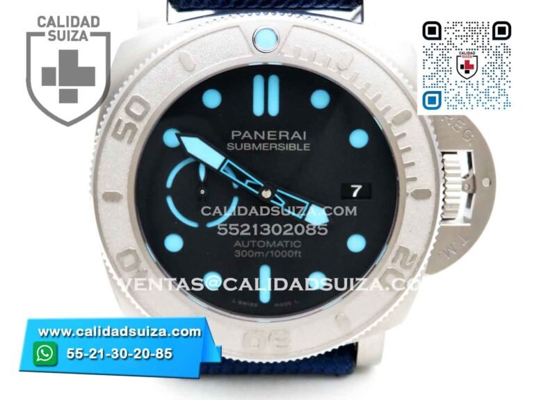 Panerai Submersible Mike Horn Azul 47mm