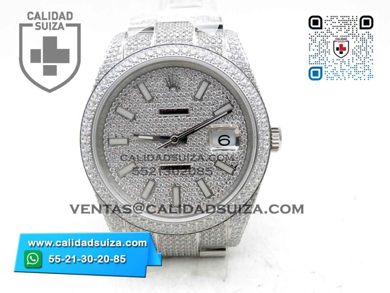 Rolex Datejust con Diamantes 41mm