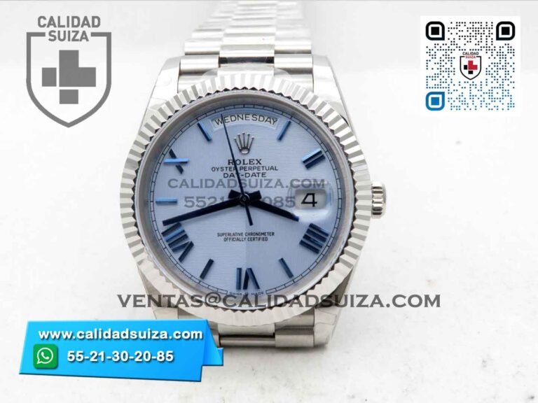 Rolex DayDate Dial Azul 40mm