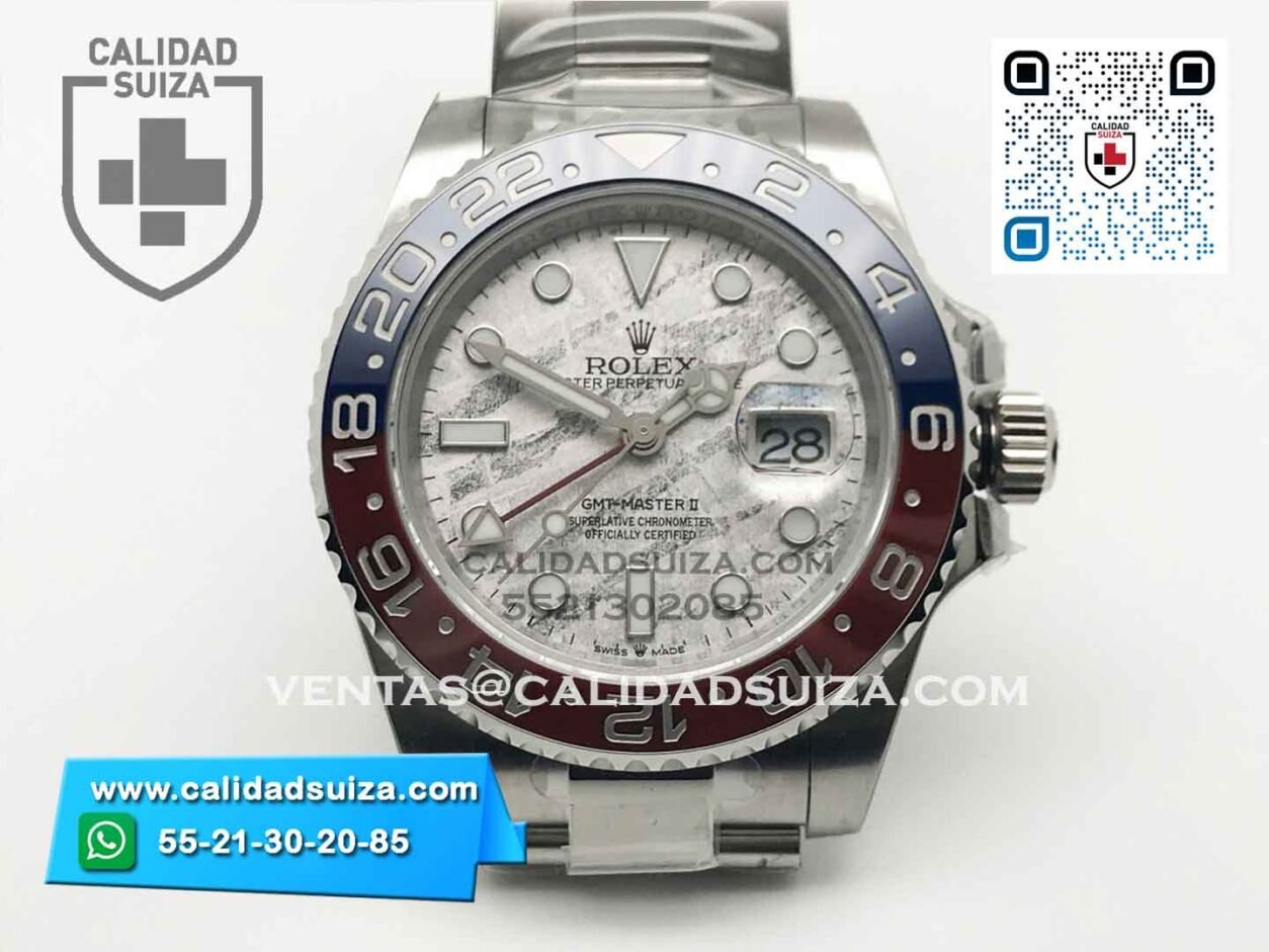 Rolex GMT Pepsi Meteorito 40mm