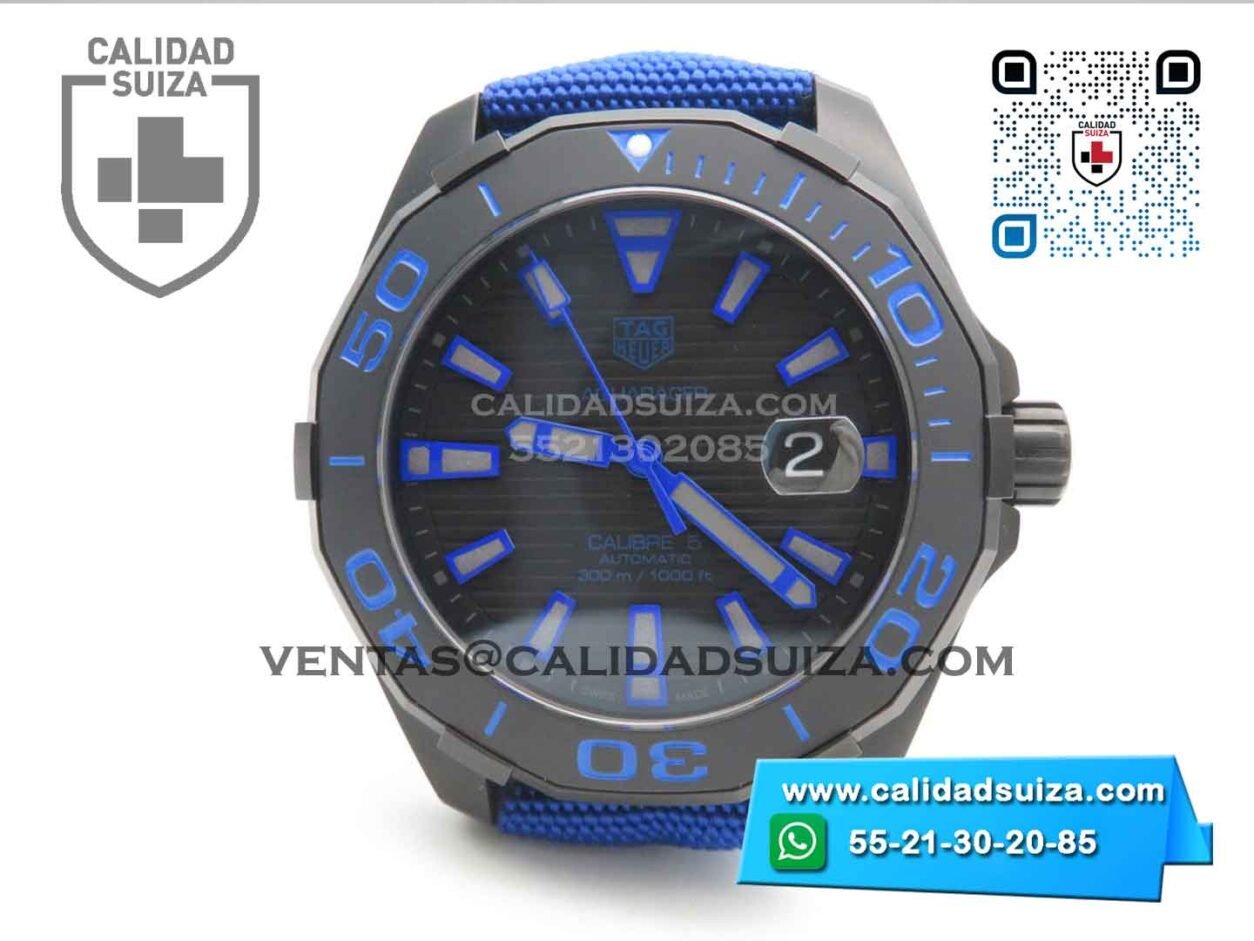 Tag Heuer Aquaracer Calibre 5 Azul 43mm