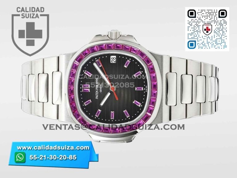 Patek Nautilus Jumbo Bisel Purpura 40mm