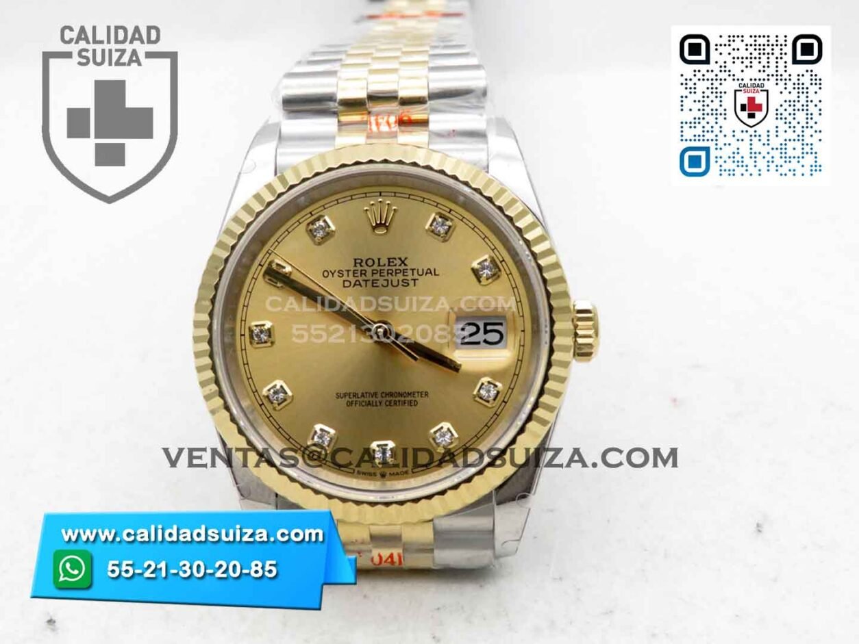 Rolex Datejust Dial Oro 36mm