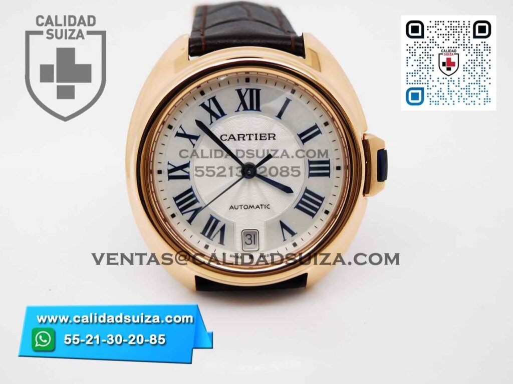 Clé de Cartier oro rosa 18k woman 35.5mm