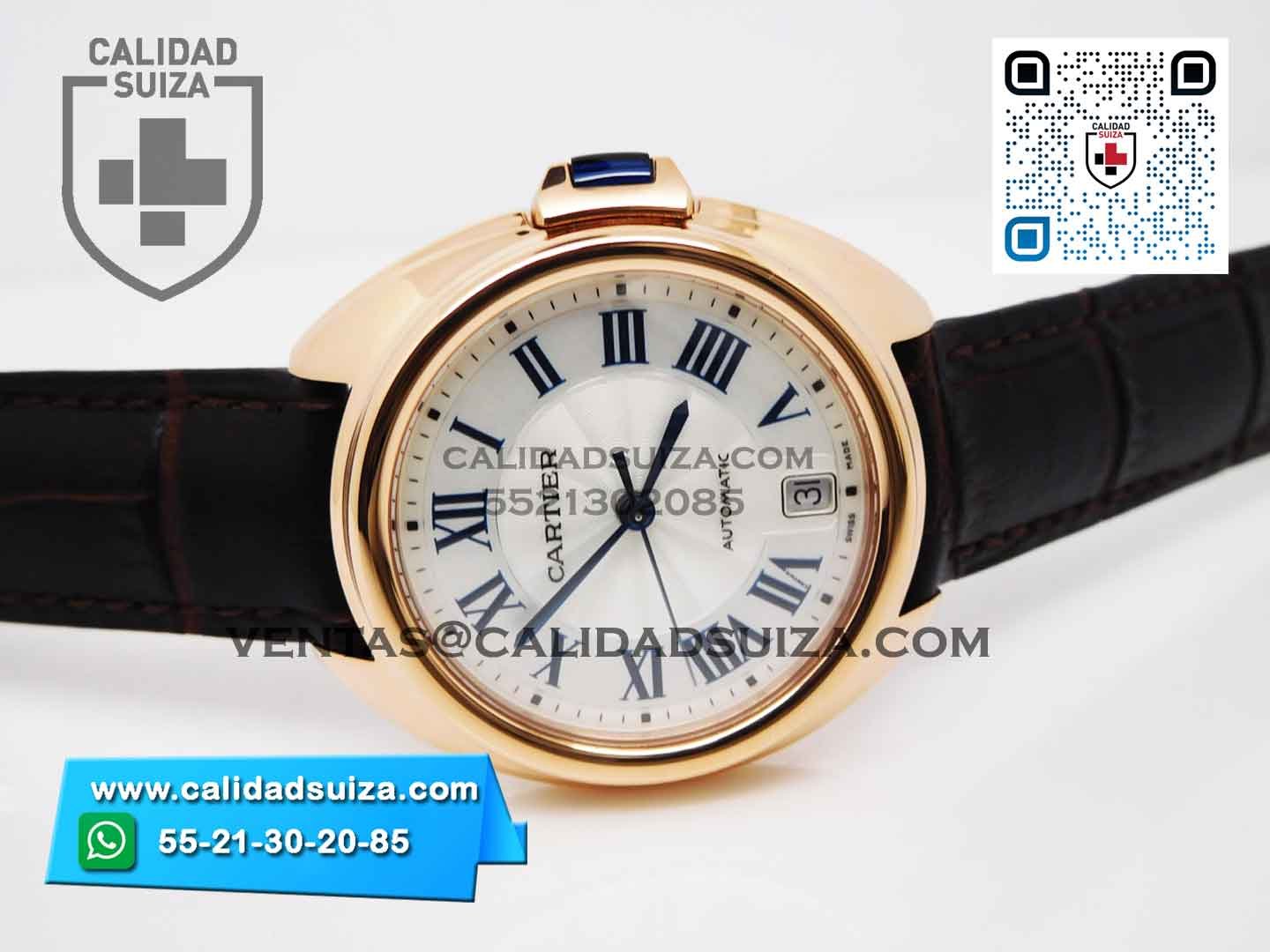 Clé de Cartier oro rosa 18k woman 35.5mm - Image 2