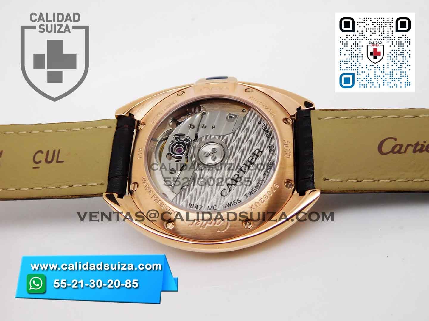 Clé de Cartier oro rosa 18k woman 35.5mm - Image 4