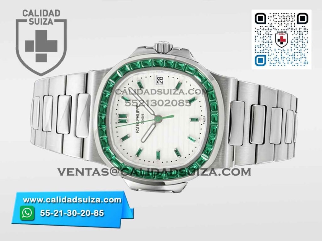 Patek Nautilus Jumbo Bisel Verde 40mm