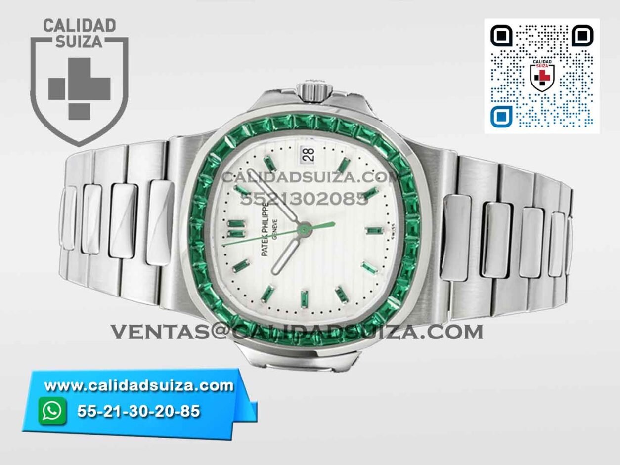 Patek Nautilus Jumbo Bisel Verde 40mm