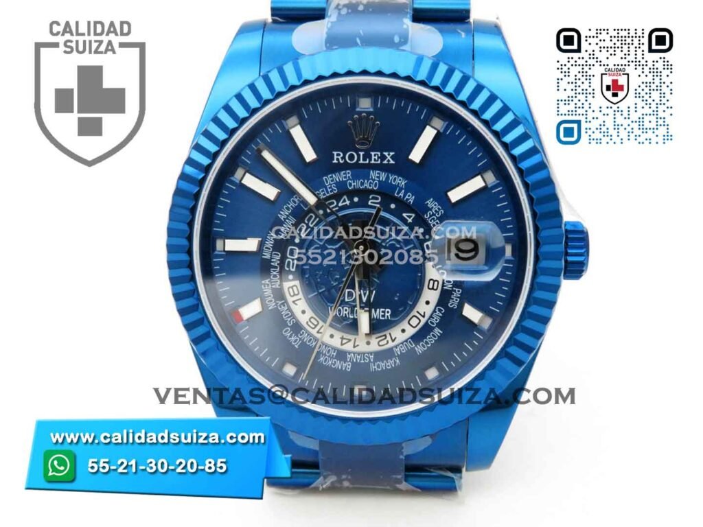 Rolex Sky Dweller Azul 40mm
