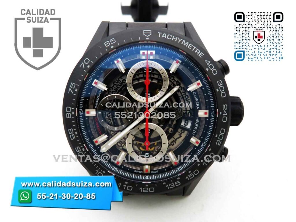 Tag Heuer Carrera Negro Mate 43mm