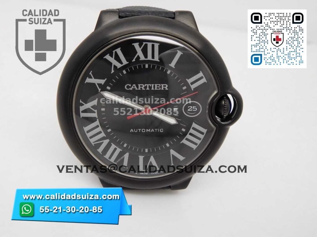 Cartier Ballon Bleu Negro 42mm