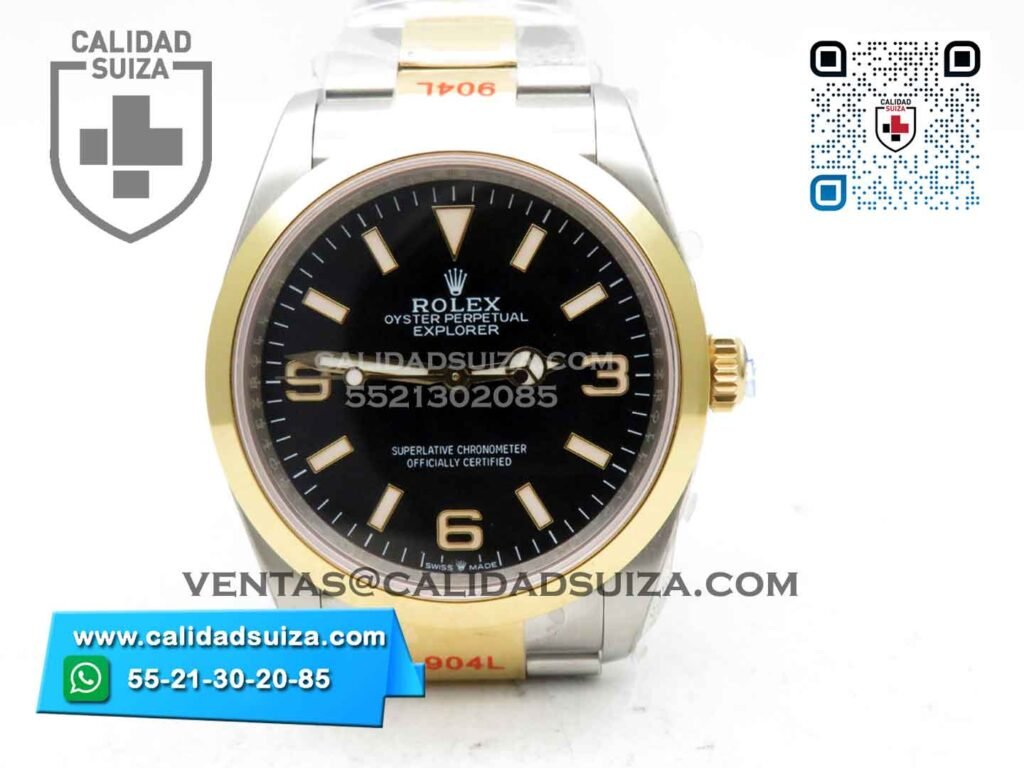Rolex Explorer 1 Dial Negro 36mm