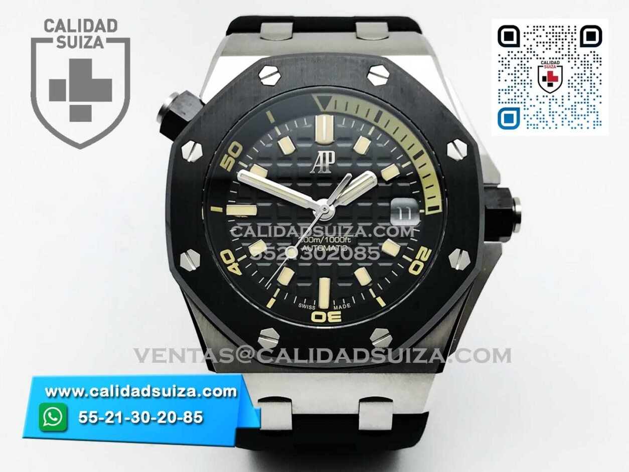Audemars Royal Oak Offshore Diver Negro/Amarillo 42mm