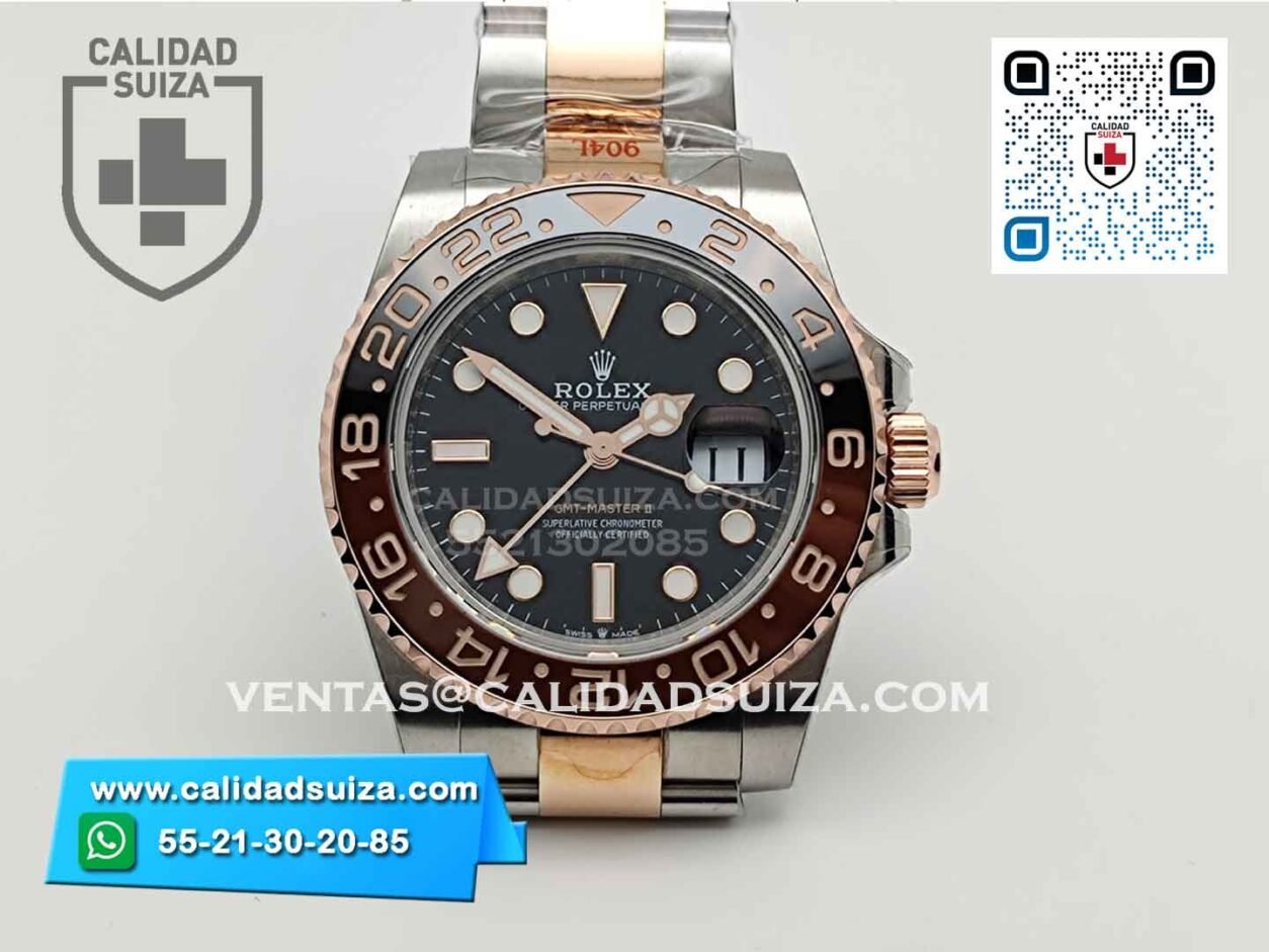 Rolex GMT Rootbeer Oro rosa 40mm