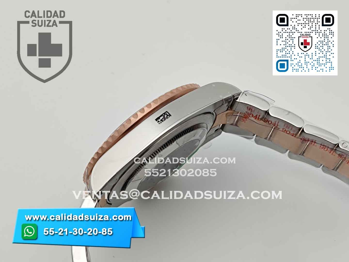 Rolex GMT Rootbeer Oro rosa 40mm - Image 3