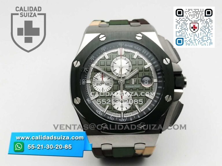 Audemars Royal Oak chronograph dial verde 44mm