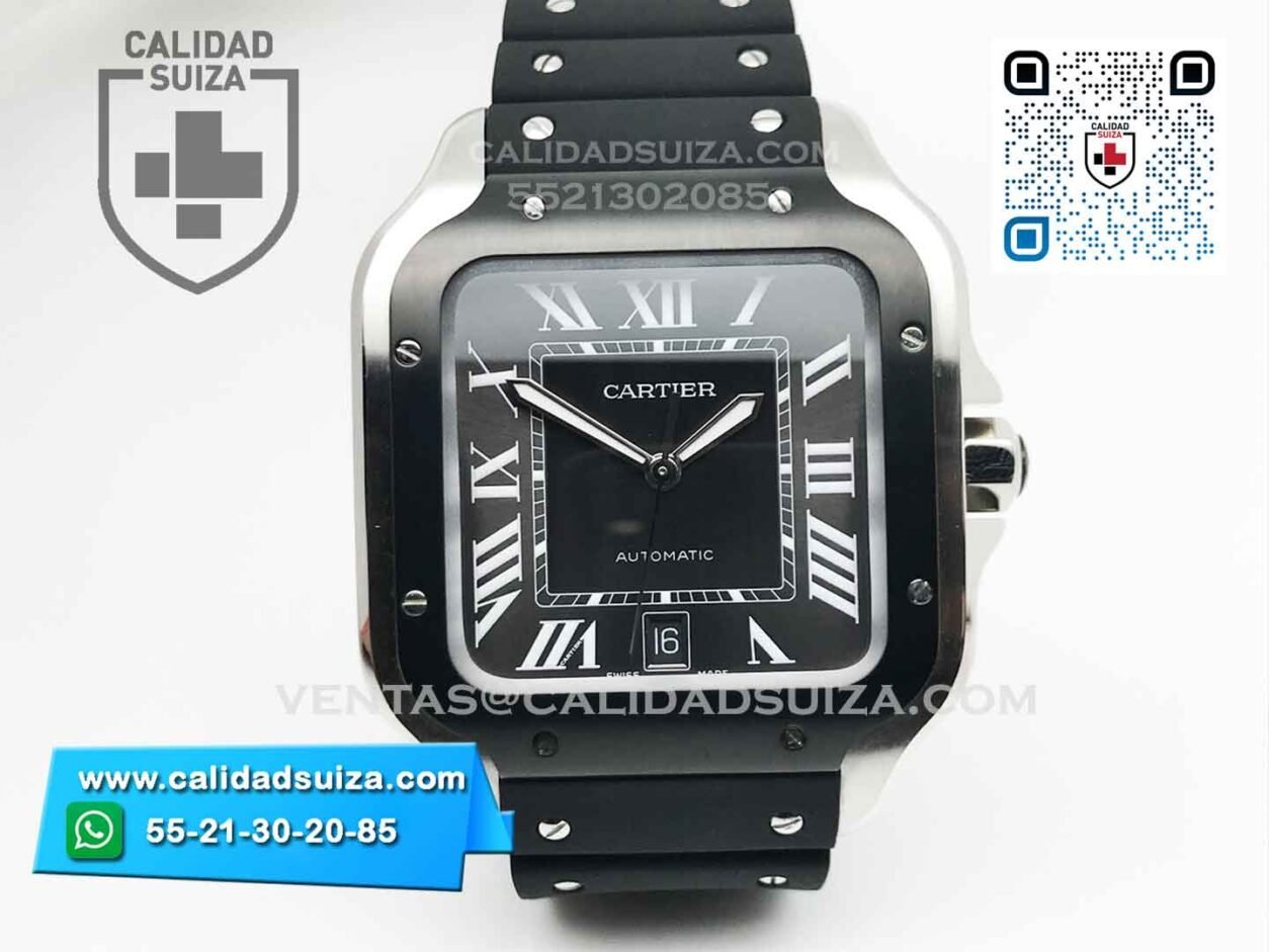 Cartier Santos 100 XL PVD Negro 40mm