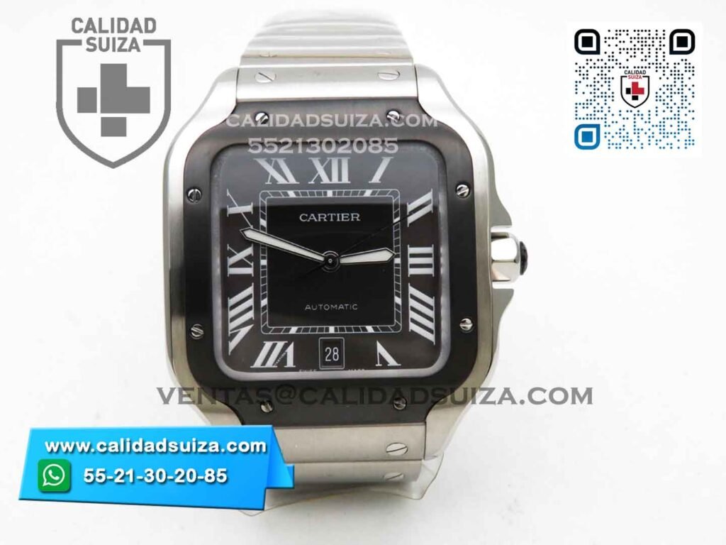 Cartier Santos 100 XL Acero PVD 40mm