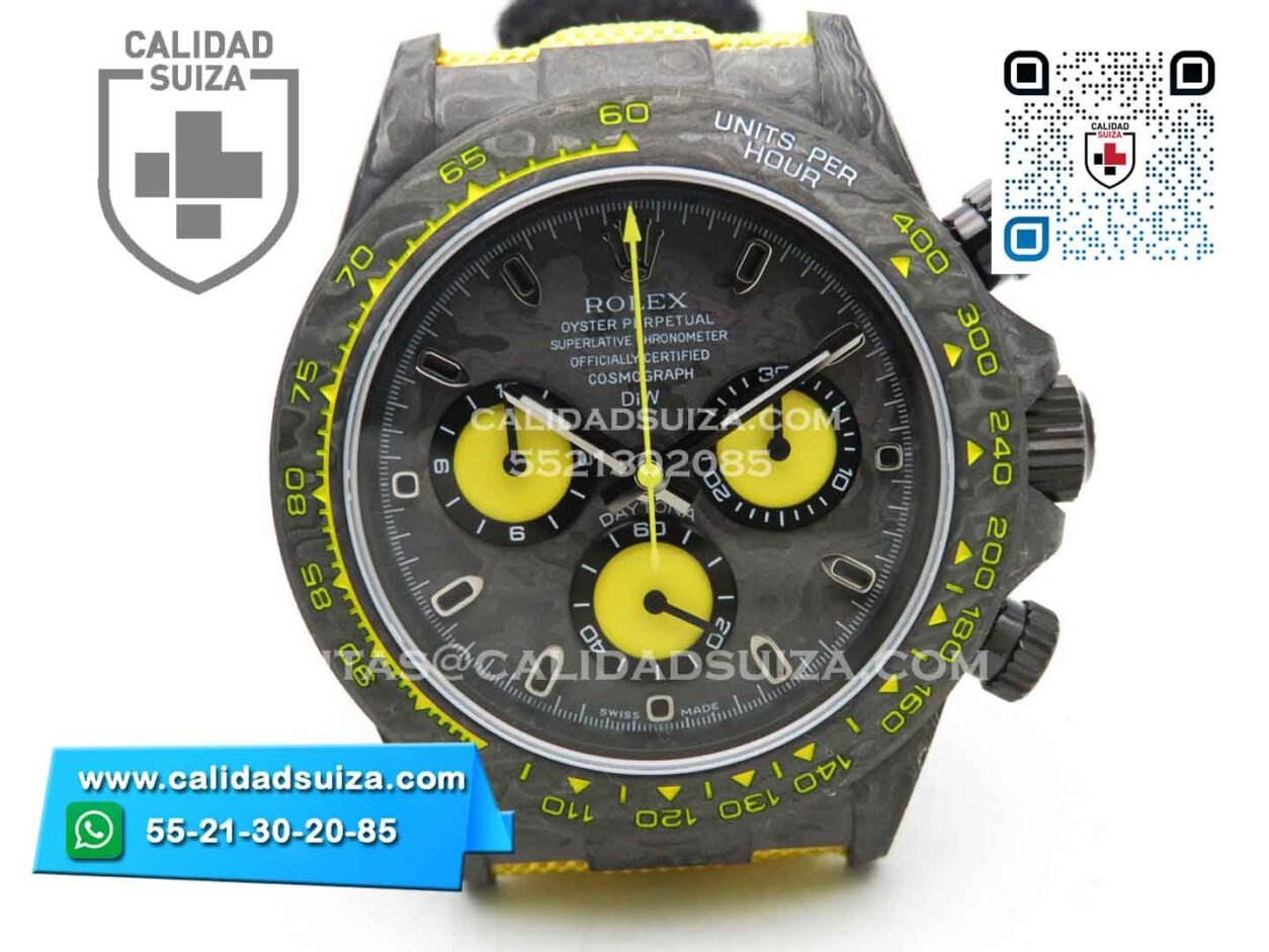 Rolex DIW Carbono Amarillo 40mm