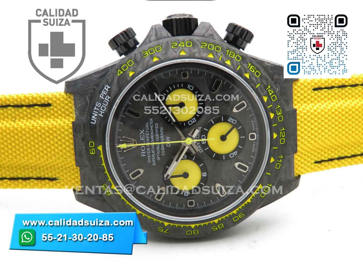 Rolex DIW Carbono Amarillo 40mm - Image 2
