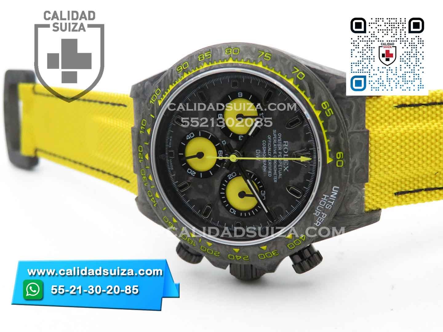 Rolex DIW Carbono Amarillo 40mm - Image 3