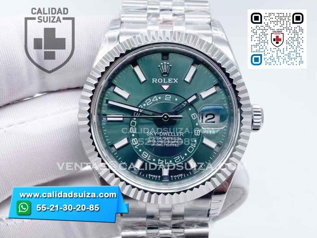 Rolex Sky Dweller Dial Verde 42mm