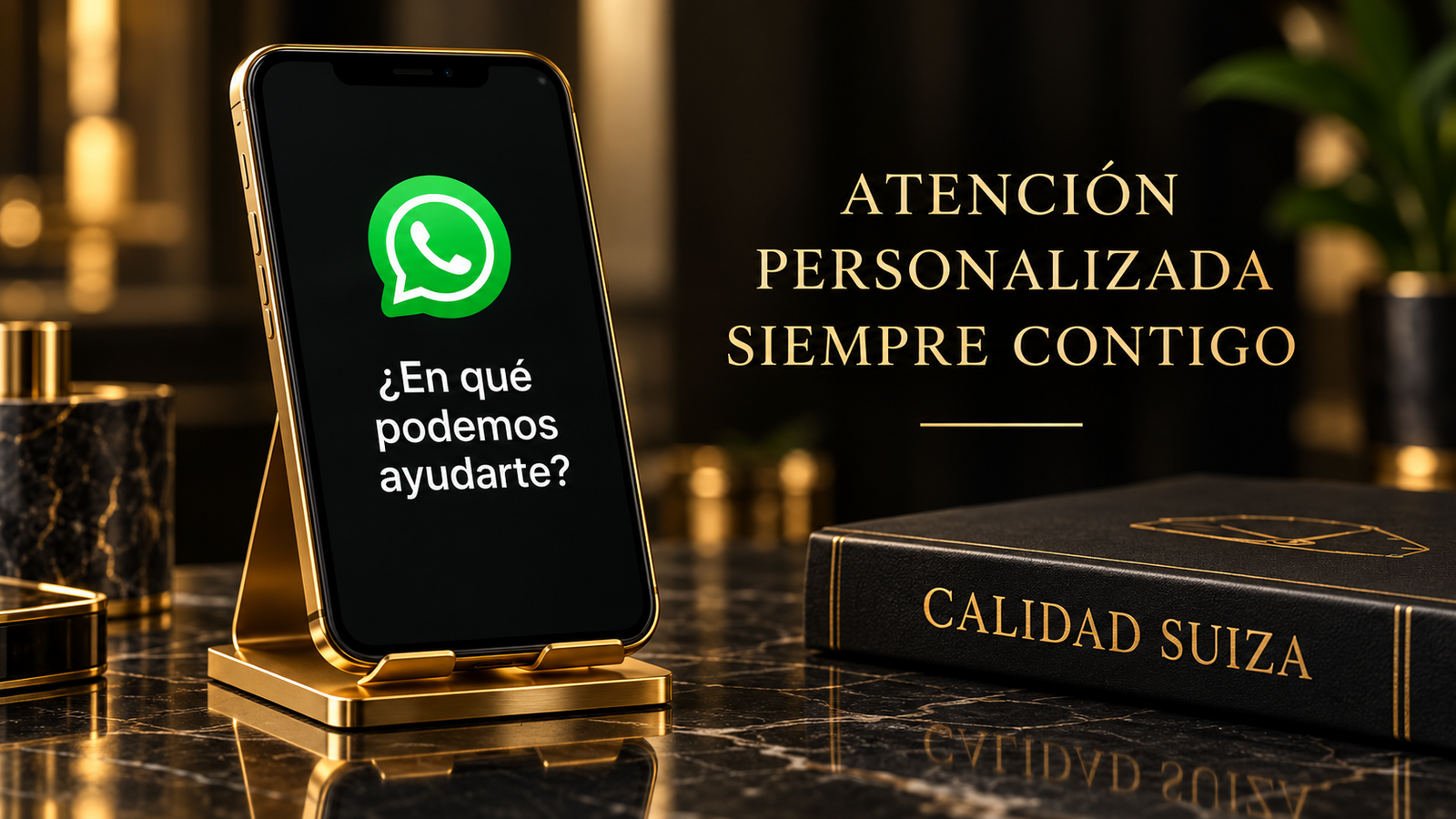 Atención personalizada por WhatsApp