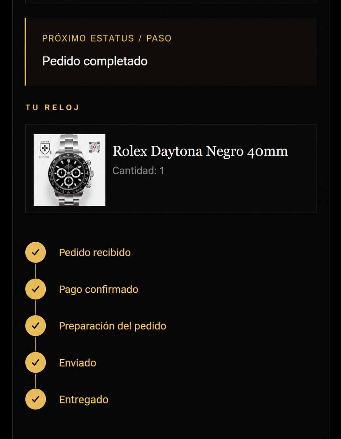 Evidencia del proceso de envío, foto 6