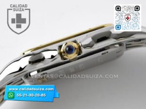 Cartier panthere mediano dos tonos W2PN0019 corona