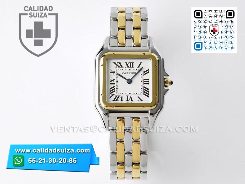 Cartier PANTHÈRE Mediano Dos Tonos W2PN0019 27mm